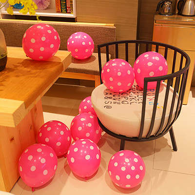 10/20 vnt 12 colių daugiaspalviai taškiniai balionai, vestuvės, su gimtadieniu Vaikų vakarėliui dekoruoti balionai.