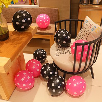 10/20 vnt 12 colių daugiaspalviai taškiniai balionai, vestuvės, su gimtadieniu Vaikų vakarėliui dekoruoti balionai.