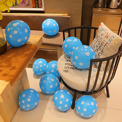 10/20 vnt 12 colių daugiaspalviai taškiniai balionai, vestuvės, su gimtadieniu Vaikų vakarėliui dekoruoti balionai.