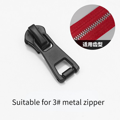5 DB 3#/5# cipzáras csúszkák Automatikus zár fém matt fekete cipzáros csúszkák fém/nejlon/gyanta cipzárokhoz barkács varrás kellékek