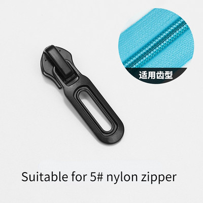 5 DB 3#/5# cipzáras csúszkák Automatikus zár fém matt fekete cipzáros csúszkák fém/nejlon/gyanta cipzárokhoz barkács varrás kellékek