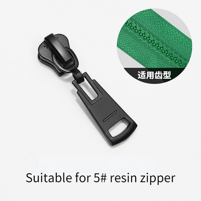 5 DB 3#/5# cipzáras csúszkák Automatikus zár fém matt fekete cipzáros csúszkák fém/nejlon/gyanta cipzárokhoz barkács varrás kellékek