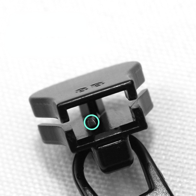 5 DB 3#/5# cipzáras csúszkák Automatikus zár fém matt fekete cipzáros csúszkák fém/nejlon/gyanta cipzárokhoz barkács varrás kellékek