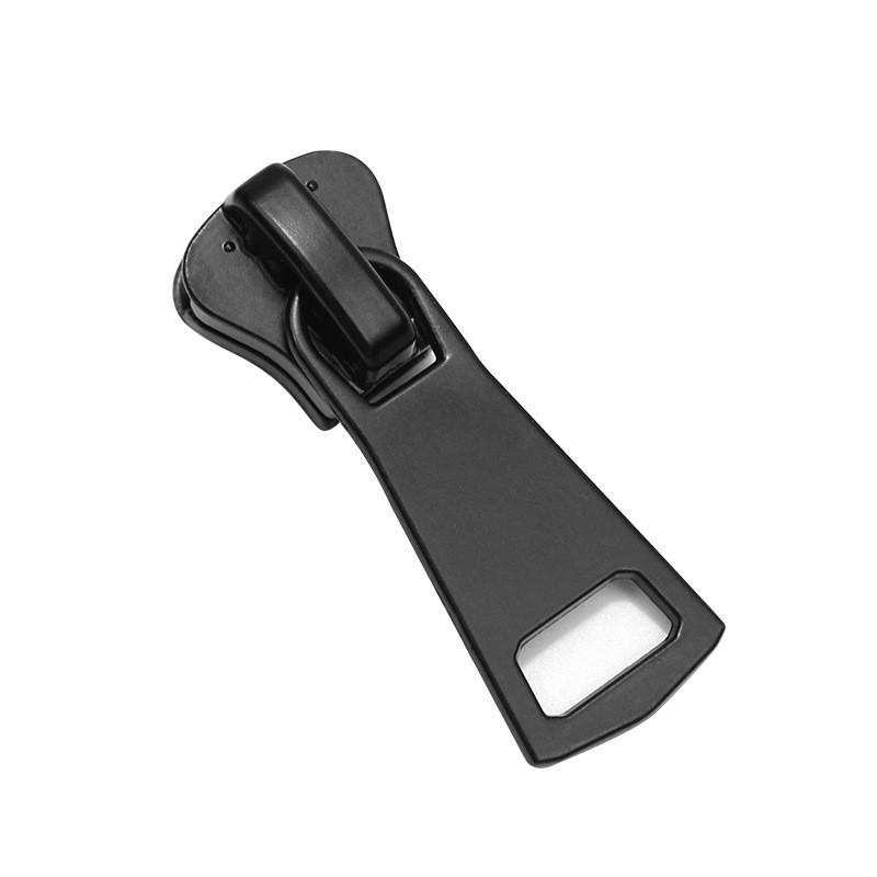 5 DB 3#/5# cipzáras csúszkák Automatikus zár fém matt fekete cipzáros csúszkák fém/nejlon/gyanta cipzárokhoz barkács varrás kellékek