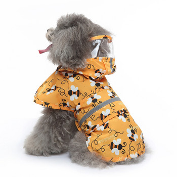 Νέο αδιάβροχο αδιάβροχο σκύλος αντανακλαστικό παλτό βροχής Αντηλιακό μπουφάν για σκύλους για μεγάλους μικρούς σκύλους προμήθειες για κατοικίδια