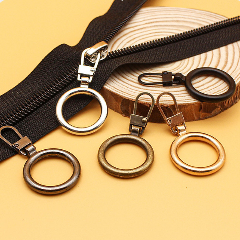 5 db levehető fém cipzár csúszka húzófül cipzár javító készlet cipzár rögzítő ruhatáska bőrönd hátizsák barkács kézműves cipzár fej