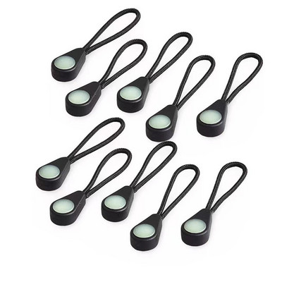 10 gab. Gaismas rāvējslēdzēja izvilkšanas aukla Ideāls komplekts Marķieri Mēteļiem Jakas Mugursomas Telts Bagāžas Rāvējslēdzēji Āra kempinga rīks