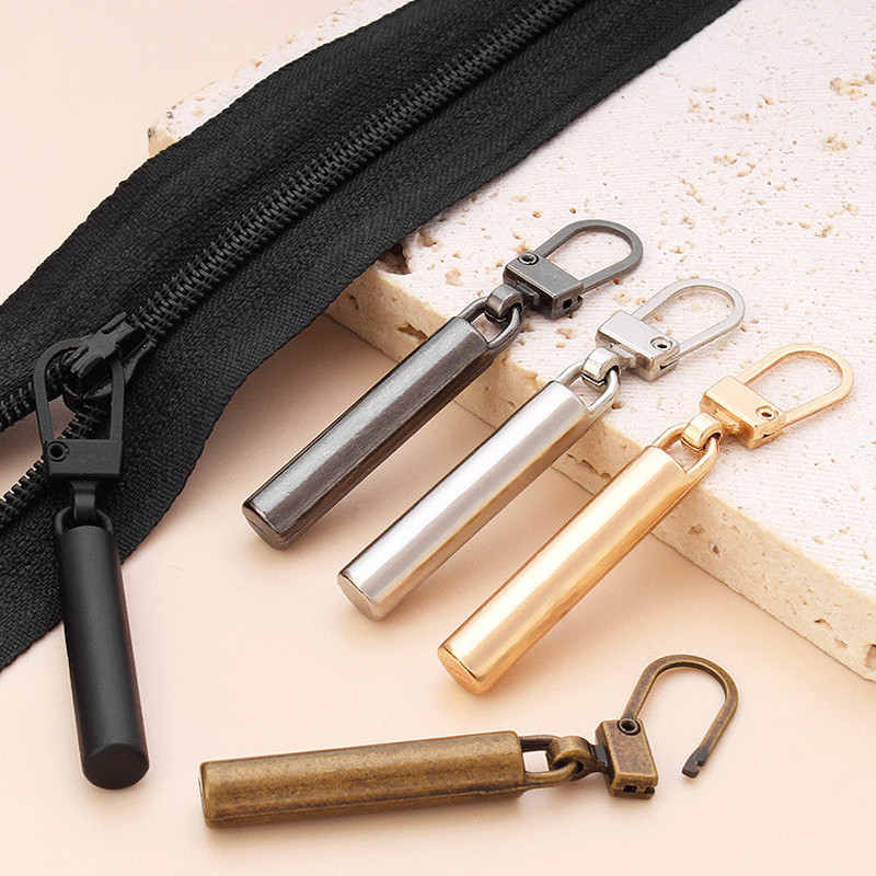 2 db barkácsolt cipzár húzó lehúzó vége illeszkedik kötél címke csere klip Törött csat rögzítő cipzár fül Utazótáska bőrönd sátor hátizsák