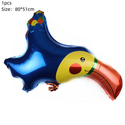 Sarkanā cirka dzimšanas dienas telts balonu komplekts 32 collu folijas numuru baloni Dzīvnieku tematiskā ballīte Bērnu dzimšanas dienas ballītes rotājumi bērniem