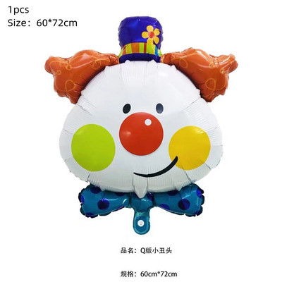 Sarkanā cirka dzimšanas dienas telts balonu komplekts 32 collu folijas numuru baloni Dzīvnieku tematiskā ballīte Bērnu dzimšanas dienas ballītes rotājumi bērniem