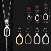 5 db cipzár húzó csere levehető fém cipzár húzófül Univerzális cipzár fogó cipzár csúszkák hátizsákokhoz kabátok cipők