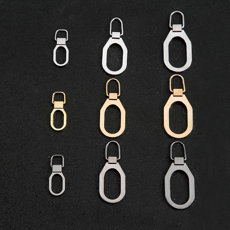 5 db cipzár húzó csere levehető fém cipzár húzófül Univerzális cipzár fogó cipzár csúszkák hátizsákokhoz kabátok cipők