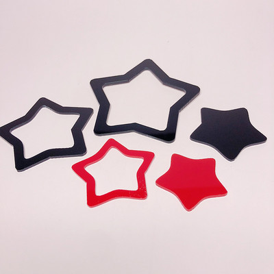 5 buc Ins New Wedding Acrilic Cake Topper Cute Star La mulți ani Cupcake Topper pentru petrecerea de aniversare Decoratiuni pentru tort Baby Shower