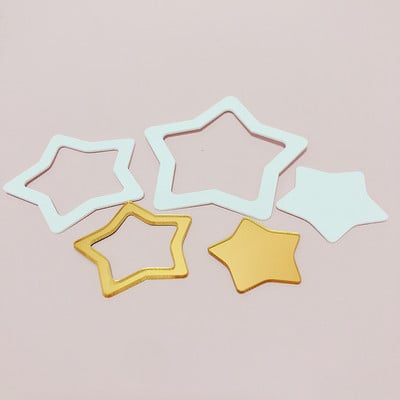 5 buc Ins New Wedding Acrilic Cake Topper Cute Star La mulți ani Cupcake Topper pentru petrecerea de aniversare Decoratiuni pentru tort Baby Shower