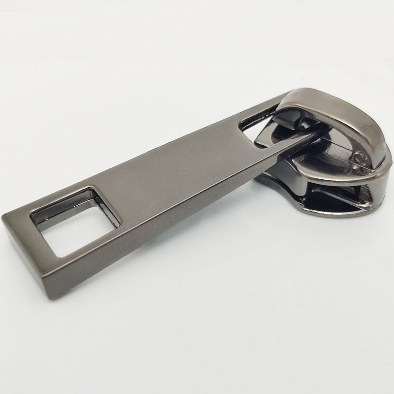 3 DB 5# cinkötvözet cipzáros csúszkák nejlon cipzárokhoz Kiváló minőségű galvanizált fém cipzáros csúszkák barkács varrás kellékek