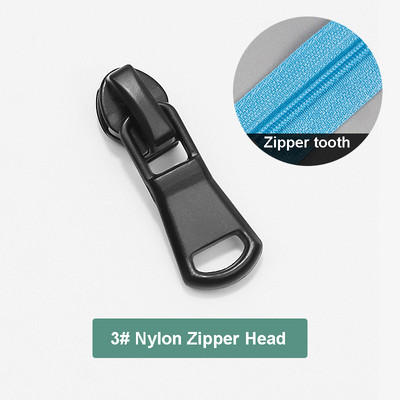 5 db 3# 5# 8# cipzáras csúszka nejlon/gyanta/fém cipzárhoz, cinkötvözetből készült cipzárhúzók kiváló minőségű cipzárfejhez ruhatáska javításához