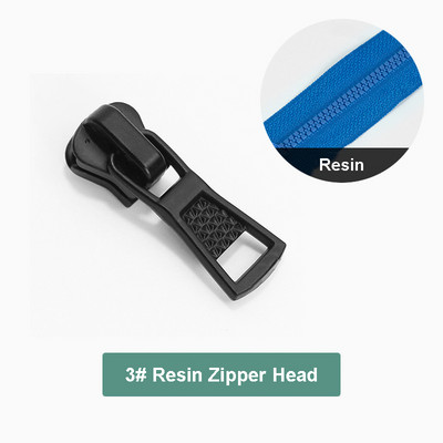 5 db 3# 5# 8# cipzáras csúszka nejlon/gyanta/fém cipzárhoz, cinkötvözetből készült cipzárhúzók kiváló minőségű cipzárfejhez ruhatáska javításához