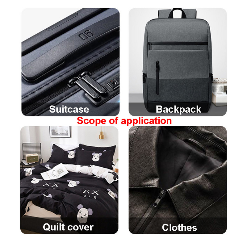 5 db 3# 5# 8# cipzáras csúszka nejlon/gyanta/fém cipzárhoz, cinkötvözetből készült cipzárhúzók kiváló minőségű cipzárfejhez ruhatáska javításához