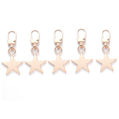 5GAB Zvaigznes formas šūšanas rāvējslēdzēji Izvilkšanas galviņa noņemama metāla rāvējslēdzēja slīdņa remonta komplekti somām Mugursomas mētelis rāvējslēdzēja vilkšanas cilne