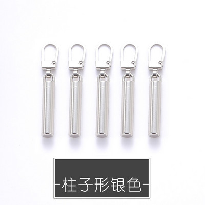 5GAB Zvaigznes formas šūšanas rāvējslēdzēji Izvilkšanas galviņa noņemama metāla rāvējslēdzēja slīdņa remonta komplekti somām Mugursomas mētelis rāvējslēdzēja vilkšanas cilne