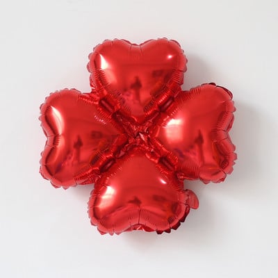 Akciós akció 1 db/tétel 4 szirom 18 hüvelykes alufólia lufi négylevelű lóhere balo építőoszlop ív esküvői dekorballonhoz
