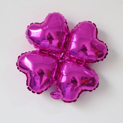 Akciós akció 1 db/tétel 4 szirom 18 hüvelykes alufólia lufi négylevelű lóhere balo építőoszlop ív esküvői dekorballonhoz