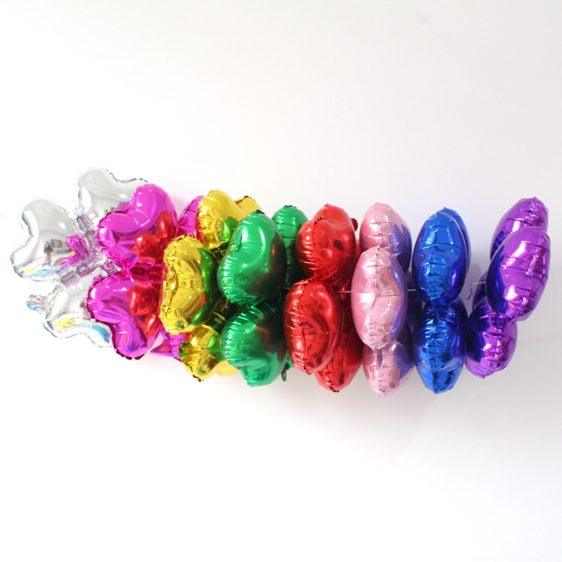 Akciós akció 1 db/tétel 4 szirom 18 hüvelykes alufólia lufi négylevelű lóhere balo építőoszlop ív esküvői dekorballonhoz