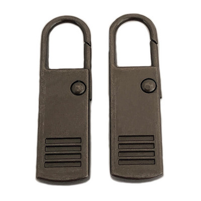 4GAB Noņemams rāvējslēdzēja pievilkums apģērbam Rāvējslēdzēja fiksators Ceļojumu soma Apavi Čemodāns Mugursoma Rāvējslēdzēja galvas slīdnis DIY šūšanas komplekti Metāls Zi