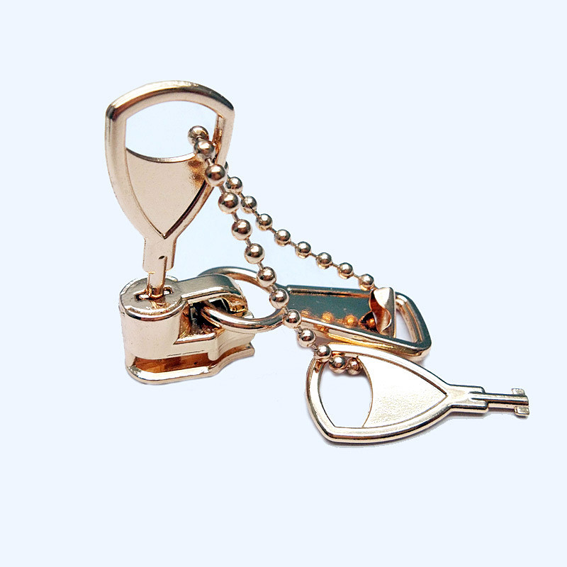 5# Nylon tekercses cipzáros kulcszár csúszó reteszelő cipzár húzófej barkács cipzárjavítás cseretartozékok anyagok