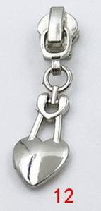 5gab Augstas kvalitātes 3# metāla zelta sudraba rāvējslēdzēja slīdņa galvas novilcējs DIY roku darbs soma Apavi rāvējslēdzējs Apģērbu aksesuāri P097