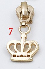 5gab Augstas kvalitātes 3# metāla zelta sudraba rāvējslēdzēja slīdņa galvas novilcējs DIY roku darbs soma Apavi rāvējslēdzējs Apģērbu aksesuāri P097