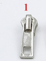 5gab Augstas kvalitātes 3# metāla zelta sudraba rāvējslēdzēja slīdņa galvas novilcējs DIY roku darbs soma Apavi rāvējslēdzējs Apģērbu aksesuāri P097