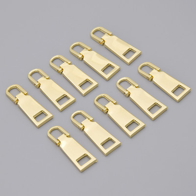 10db/tétel 5# fém cipzár lehúzók cipzárjavító készletek cipzárhúzó cipzár csúszkához barkácsvarró ruha kézműves