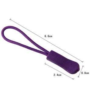 10db/csomag Cipzár Húzza Zsinór Kötélvégek Zár Zip Clip csat Kiegészítők Hátizsák Ruházat 15 Szín