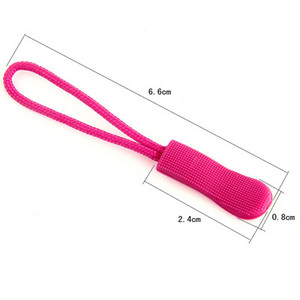 10db/csomag Cipzár Húzza Zsinór Kötélvégek Zár Zip Clip csat Kiegészítők Hátizsák Ruházat 15 Szín
