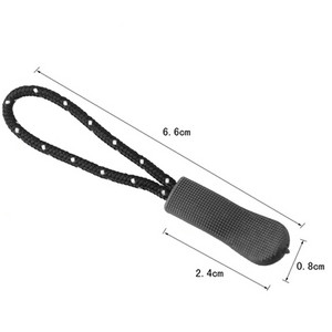 10db/csomag Cipzár Húzza Zsinór Kötélvégek Zár Zip Clip csat Kiegészítők Hátizsák Ruházat 15 Szín