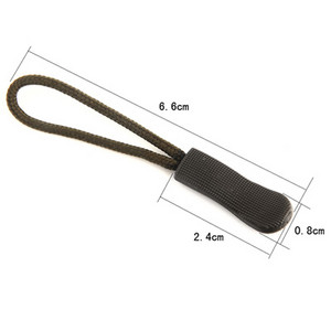 10db/csomag Cipzár Húzza Zsinór Kötélvégek Zár Zip Clip csat Kiegészítők Hátizsák Ruházat 15 Szín