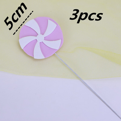 Jauns rozā zils konfekšu dzimšanas dienas kūku pildījums bērniem daudz laimes dzimšanas dienā deserta karogs Cupcake toppers mazuļa dušas kūkas dekorēšanai