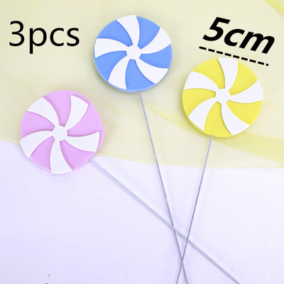 Jauns rozā zils konfekšu dzimšanas dienas kūku pildījums bērniem daudz laimes dzimšanas dienā deserta karogs Cupcake toppers mazuļa dušas kūkas dekorēšanai