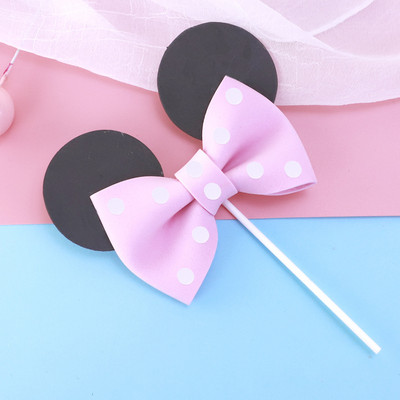 Jauns rozā zils konfekšu dzimšanas dienas kūku pildījums bērniem daudz laimes dzimšanas dienā deserta karogs Cupcake toppers mazuļa dušas kūkas dekorēšanai