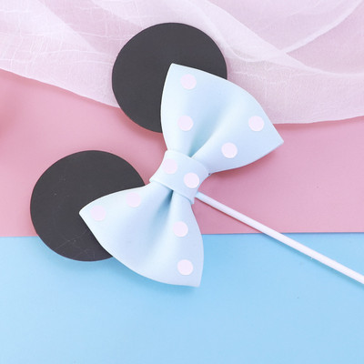 Jauns rozā zils konfekšu dzimšanas dienas kūku pildījums bērniem daudz laimes dzimšanas dienā deserta karogs Cupcake toppers mazuļa dušas kūkas dekorēšanai