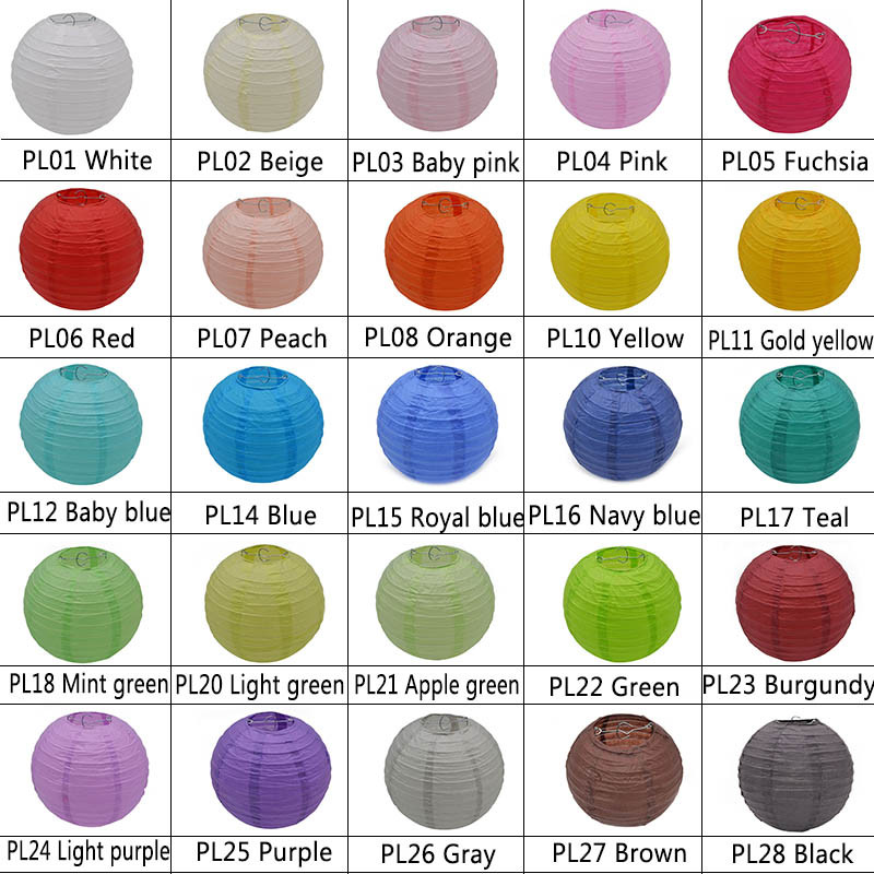 1vnt 20cm/25cm/30cm Spalvingi kiniški apvalūs kabantys popieriniai žibintai lempos popieriniai amatų šventės šventė Vestuvių namų dekoravimas pasidaryk pats