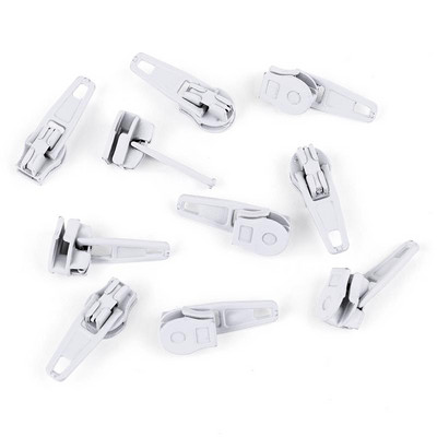 10 db 3# Nylon tekercs automatikus zár cipzár lehúzó barkács varróeszköz cipzár csúszka 16 színű cipzár csúszka szabó varrás kiegészítőkhöz