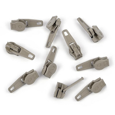 10 db 3# Nylon tekercs automatikus zár cipzár lehúzó barkács varróeszköz cipzár csúszka 16 színű cipzár csúszka szabó varrás kiegészítőkhöz