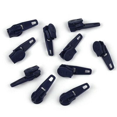 10 db 3# Nylon tekercs automatikus zár cipzár lehúzó barkács varróeszköz cipzár csúszka 16 színű cipzár csúszka szabó varrás kiegészítőkhöz