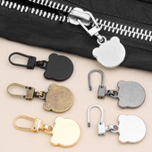 5gab noņemams rāvējslēdzēja izvilkējs, nomaiņas cilne rāvējslēdzēja slīdņi galvas remonta komplekts bagāžas mugursomām mēteļu šūšanas piederumi