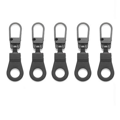 5 TK Õmblustõmblukud Tõmbur Star Südamekujuline Eemaldatav Metallist tõmblukuga liuguri paranduskomplektid kottide jaoks Seljakoti mantli tõmbluku tõmbevaheleht