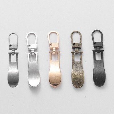 5 TK Õmblustõmblukud Tõmbur Star Südamekujuline Eemaldatav Metallist tõmblukuga liuguri paranduskomplektid kottide jaoks Seljakoti mantli tõmbluku tõmbevaheleht