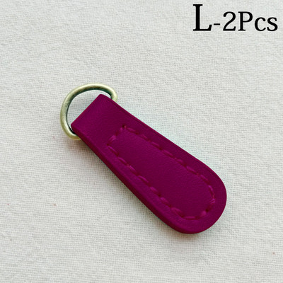 2 buc piele PU cusut manual Fermoar Tragere Îmbrăcăminte Accesorii pentru bagaje Fermoar Tab Rucsac Fermoar Cataramă Pandantiv Pull Tab