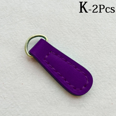 2 buc piele PU cusut manual Fermoar Tragere Îmbrăcăminte Accesorii pentru bagaje Fermoar Tab Rucsac Fermoar Cataramă Pandantiv Pull Tab